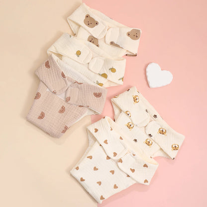 Waterproof Reusable Cotton Baby Training Pants Infant Shorts Underwear Cloth Baby Diaper Nappies Panties Nappy Changing