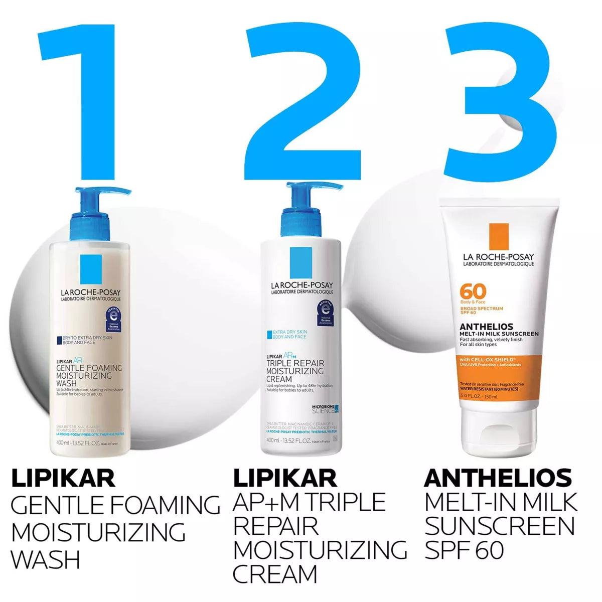 La Roche Posay Lipikar AP+ Face Wash