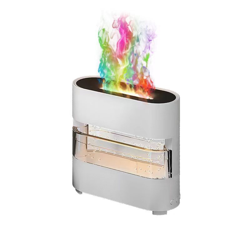 Humidificateur d'eau à goutte avec nuage de pluie et incendie