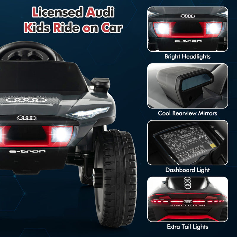 Licensed Audi Kids Ride on E-Tron Racing Car