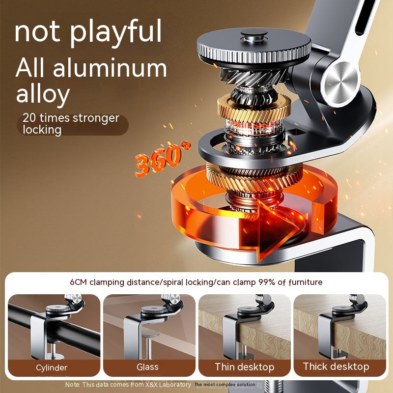 Aluminum Alloy Lazy Tablet and Phone Holder