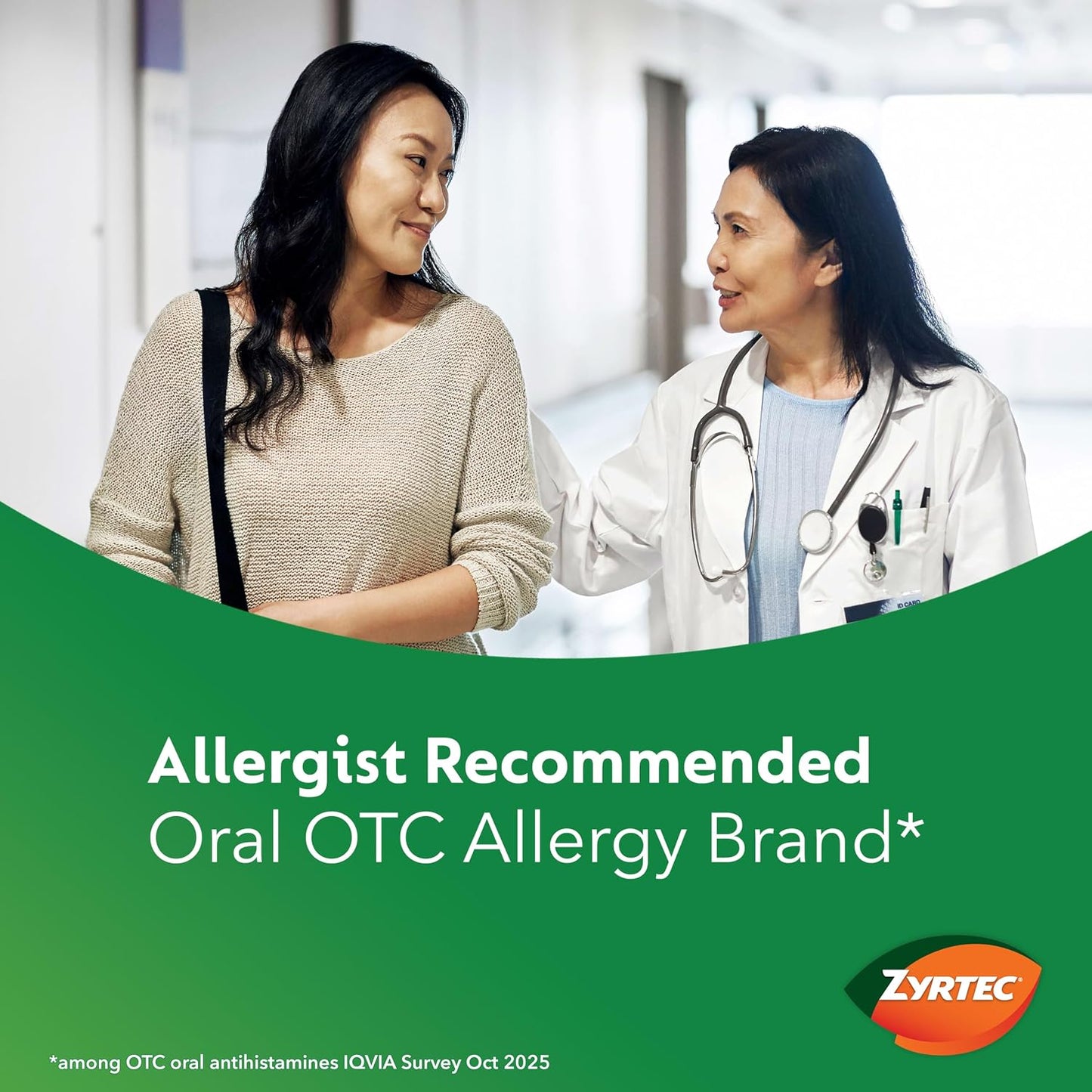 Zyrtec 24-Hour Allergy Relief Tablets, 10 Mg Cetirizine Hcl, 75 Ct