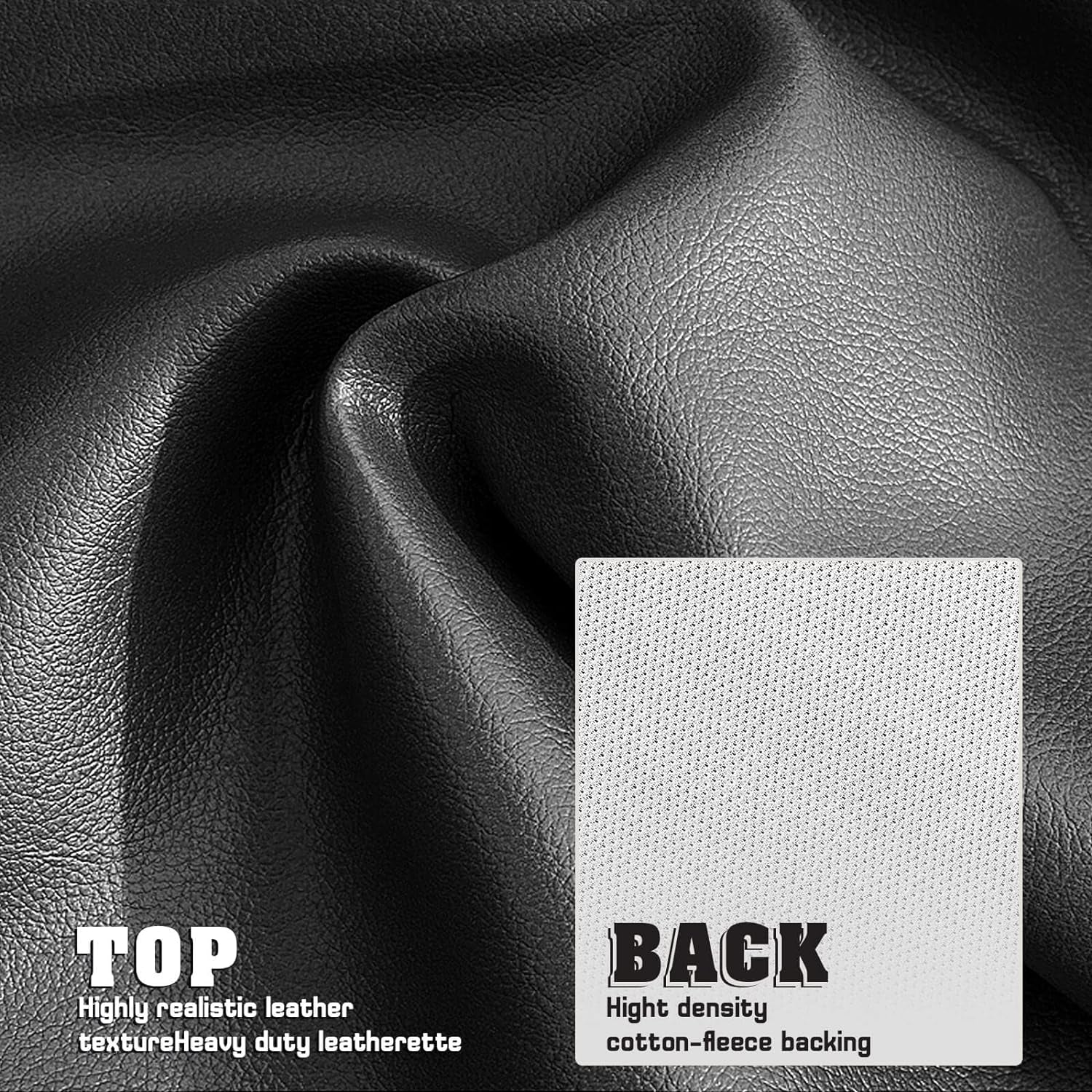 Heavy Duty Pool Table Cover, Waterproof Leatherette Billiard Table Cover with Soft Backing, Tear Resistant Fitted Protector for 6.5FT, 7FT, 7.5FT, 8FT, 8.5FT & 9FT Tables