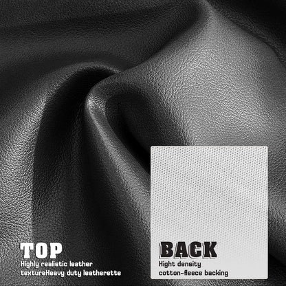 Heavy Duty Pool Table Cover, Waterproof Leatherette Billiard Table Cover with Soft Backing, Tear Resistant Fitted Protector for 6.5FT, 7FT, 7.5FT, 8FT, 8.5FT & 9FT Tables