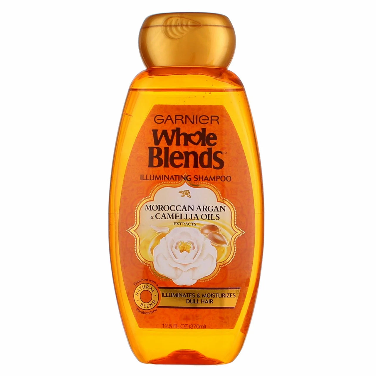 Whole Blends Shampoo with Moroccan Argan & Camellia Oils Extracts, for Dry Hair, 2 Count