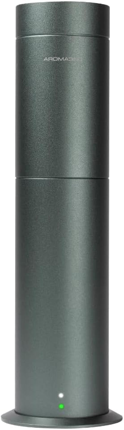 Aroma360-Mini Pro Scent Diffuser-Aroma Diffuser for Essential Oils-Cold-Air Diffusion-600Sq.Ft. Coverage-Waterless Air Diffuser-Green-Works Exclusively with Pro Pod Bottles