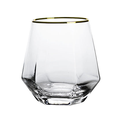 Diamond Shape Multi-Purpose Stemless Drinking Glass