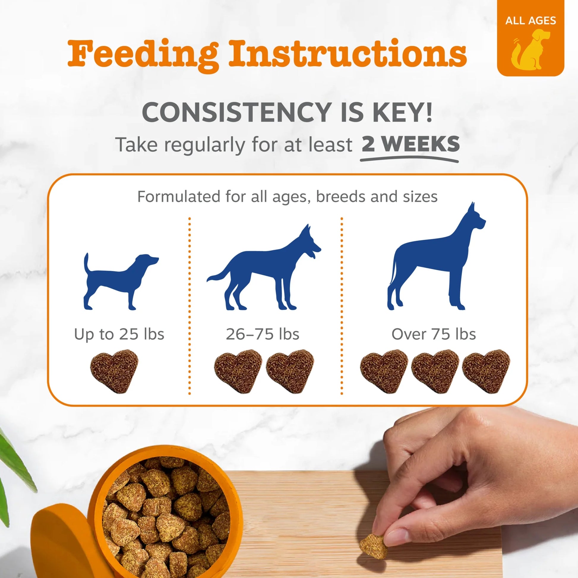 8-In-1 Multivitamin Mini Bites Chicken Flavor Dog Supplement, 90 Count
