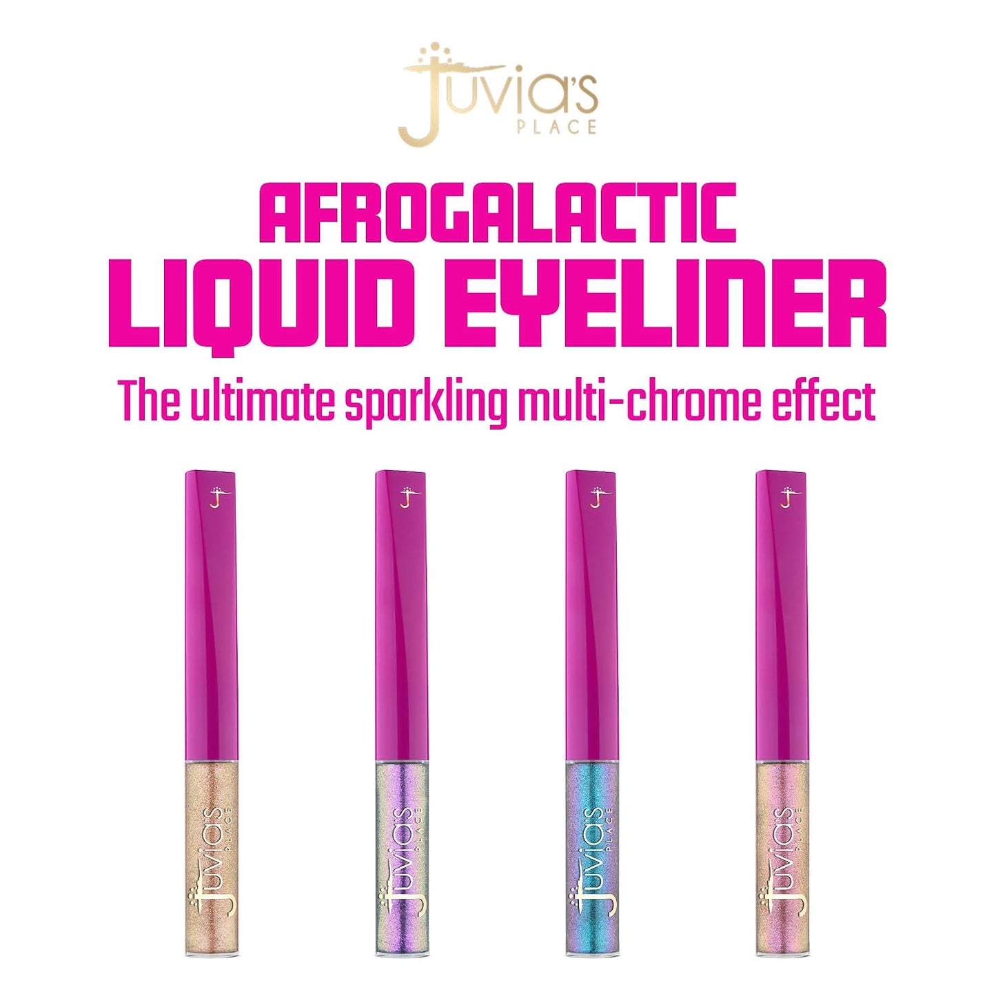 Afrogalactic Glitter Liner Unique - Glitter Liquid, Waterproof, Multi-Dimensional Gel, Metallic Liquid, Holographic, and Iridescent Liner