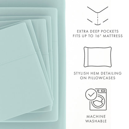 Luxury Comfort 6PC Sheet Set by Kaycie Gray Hotel Collection