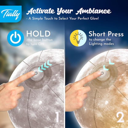 Floating Pool Lights - Solar Light up Moon Balls, Warm/Cool (2-Pack)