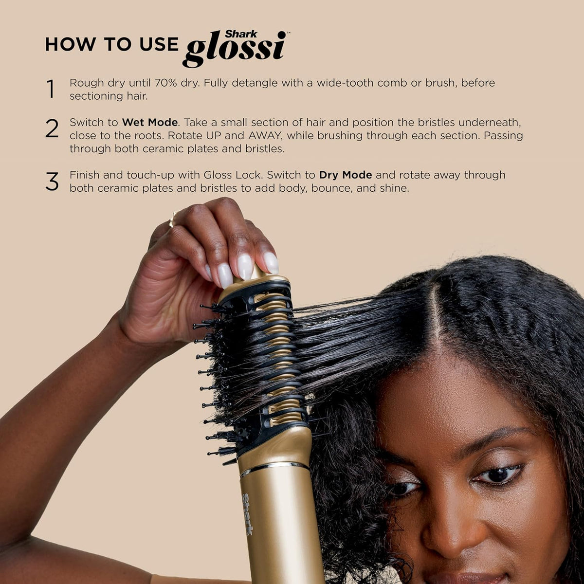 Flexstyle Glam, Ceramic+Powerful Air Styling & Drying System, HD6051S