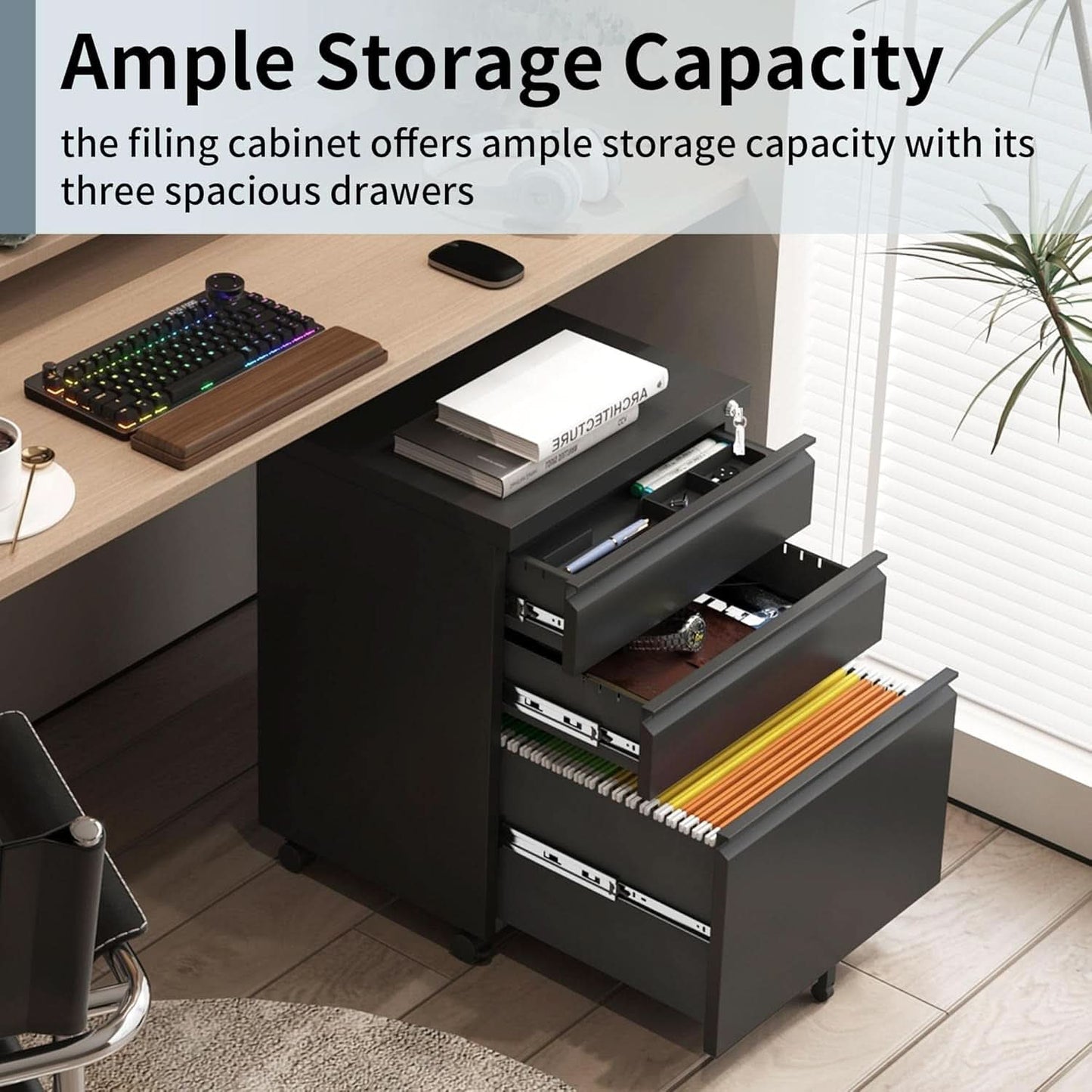 File Cabinet with Lock