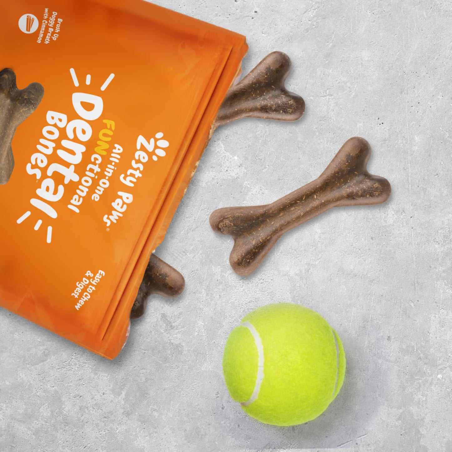 All-In-One Dental Bones, Medium Dogs, 4 Count