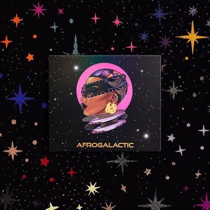 Afrogalactic Glitter Liner Unique - Glitter Liquid, Waterproof, Multi-Dimensional Gel, Metallic Liquid, Holographic, and Iridescent Liner