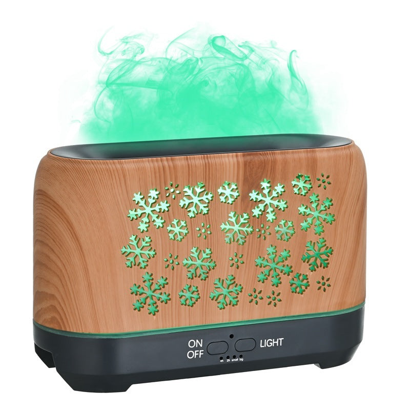 Humidificateur à motif de flocons de neige de Noël