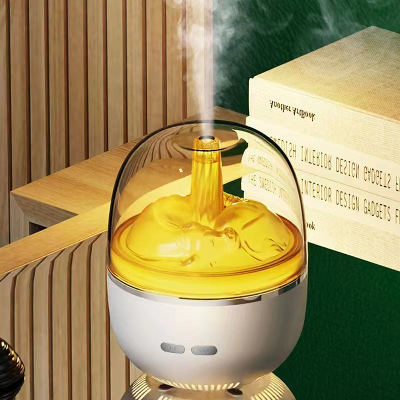 Humidificateur à brouillard épais et léger coloré