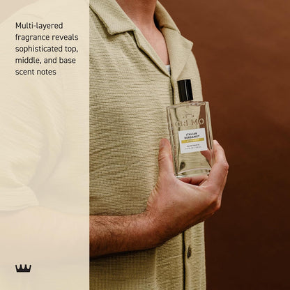 Cologne for Men - Italian Bergamot Mens Cologne Spray, a Combination of Italian Bergamot, Neroli Blossom, and Fresh Vetiver, Multi-Layered Signature Men'S Fragrances, 3.4 Fl Oz