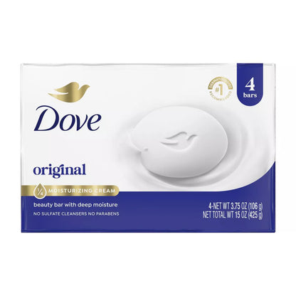 Dove Beauty White Moisturizing Beauty Bar Soap