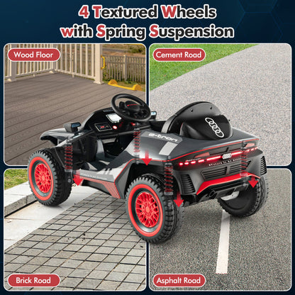 Licensed Audi Kids Ride on E-Tron Racing Car