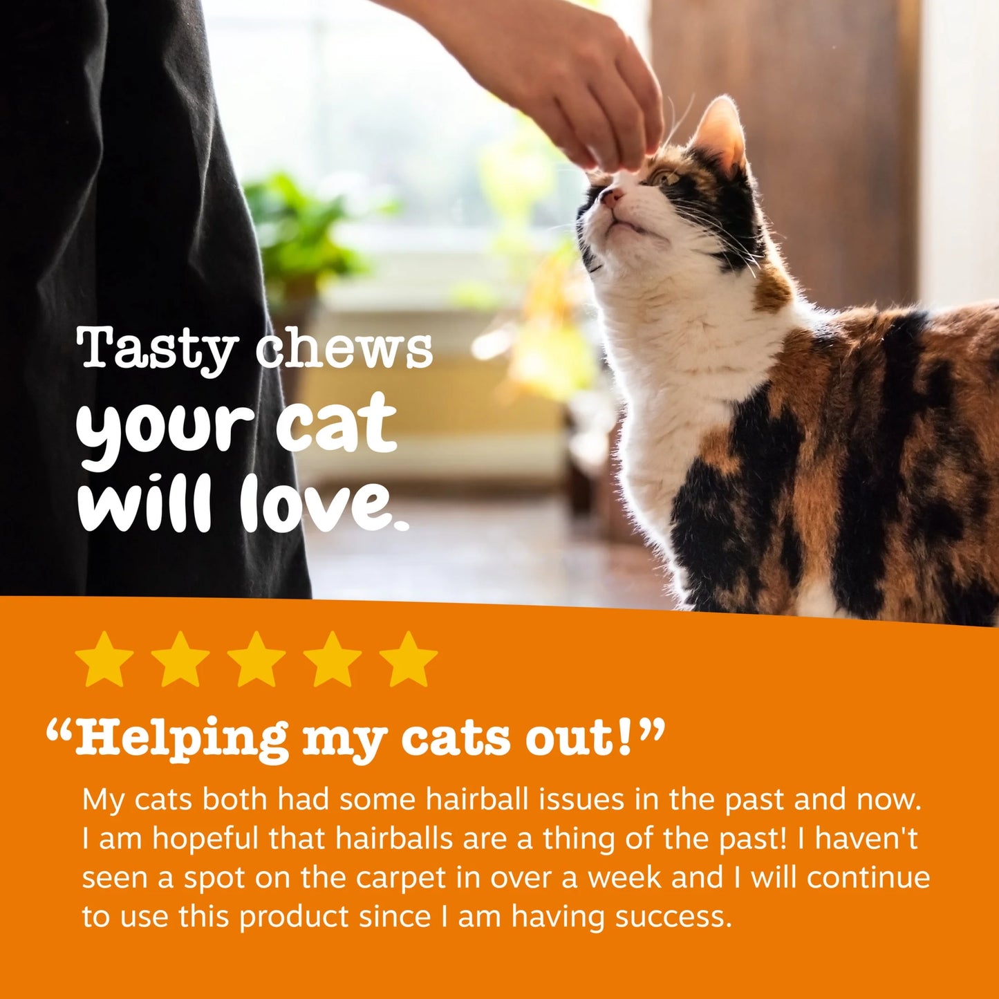 Hairball Chews Bacon Flavor, 60 Count