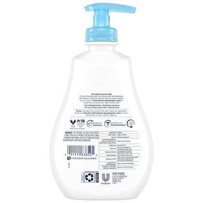Baby Dove Body Wash, Rich Moisture 3-Pack – Hypoallergenic Wash for Sensitive Skin, Delicate Scent, 13 Oz Ea