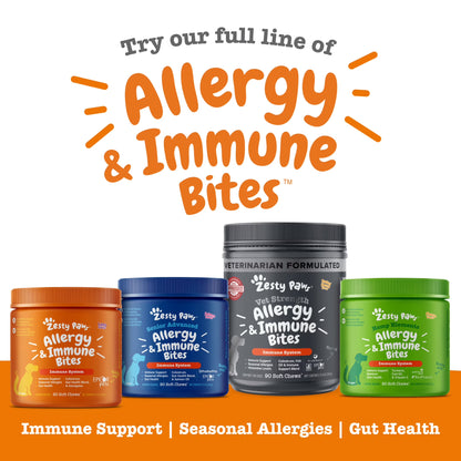 Allergy & Immune Bites Lamb Flavor Dog Supplement, 60 Count