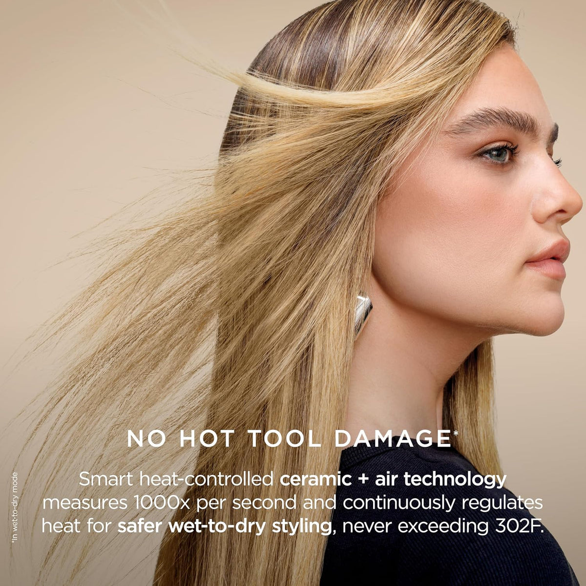Flexstyle Glam, Ceramic+Powerful Air Styling & Drying System, HD6051S