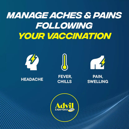 Advil Pain Reliever/Fever Reducer Liqui-Gel Minis - Ibuprofen (NSAID)