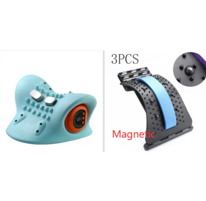 Portable Cervical Spine Relief Neck Massager Pillow