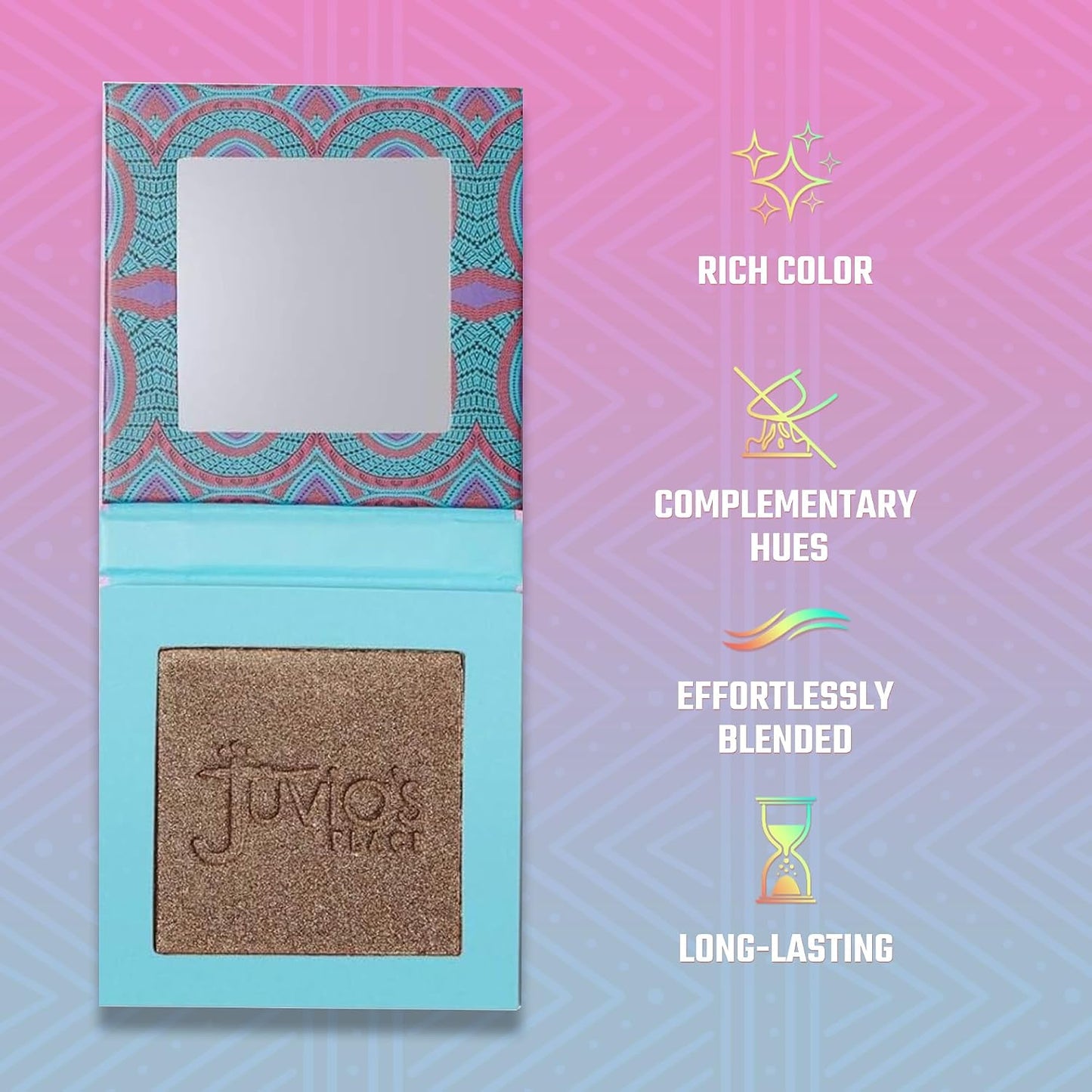 - Tribe Highlighter Vol. 1 - Glow Highlighter Face Makeup Powder - Shimmering Glow Finish Perfect for Cheekbones, Radiant Mineral Shimmer, Illuminating Powder