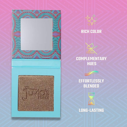 - Tribe Highlighter Vol. 1 - Glow Highlighter Face Makeup Powder - Shimmering Glow Finish Perfect for Cheekbones, Radiant Mineral Shimmer, Illuminating Powder