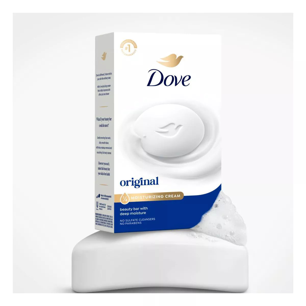 Dove Beauty White Moisturizing Beauty Bar Soap