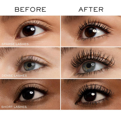 Lancôme Curl Goddess Mascara – Volumizing & Curling Mascara - 01 Black | Volume Mascara for Dramatic Lashes - 1.5X Curl Boost, +800% Volume, 30H Hold - Clump-Free, Weightless & Fanned-Out Lashes