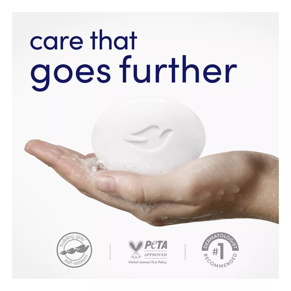 Dove Beauty White Moisturizing Beauty Bar Soap