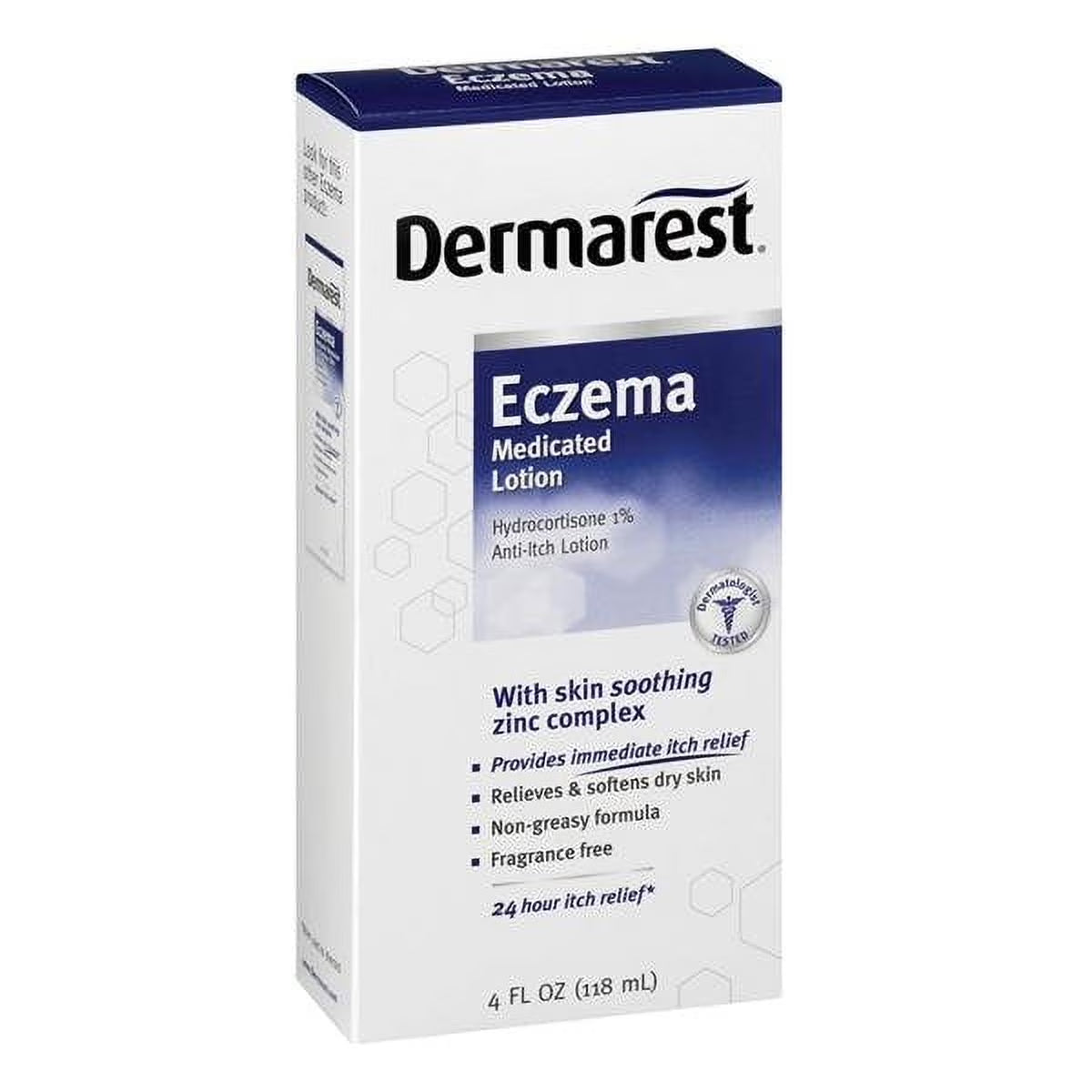 Eczema Medicated Lotion, 4 Oz., Hydrocortisone 1% , Each