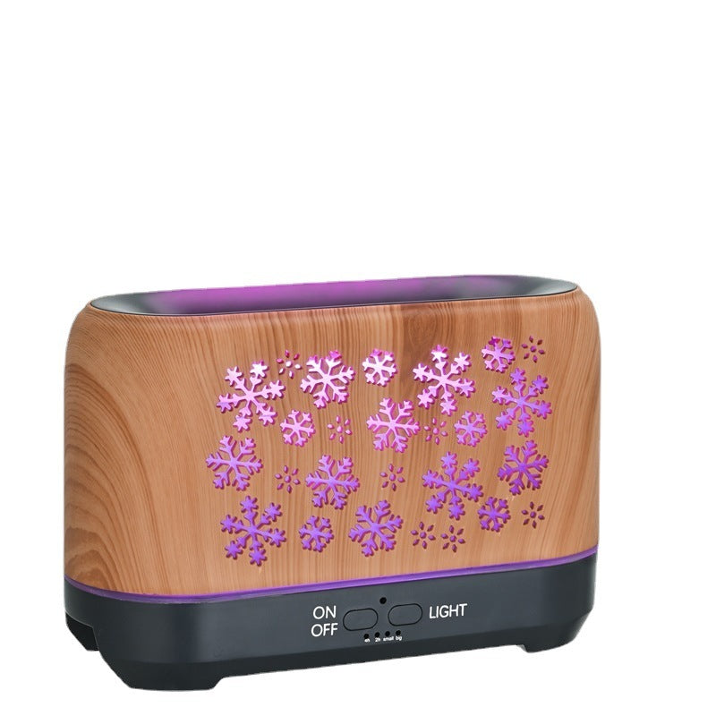 Humidificateur à motif de flocons de neige de Noël