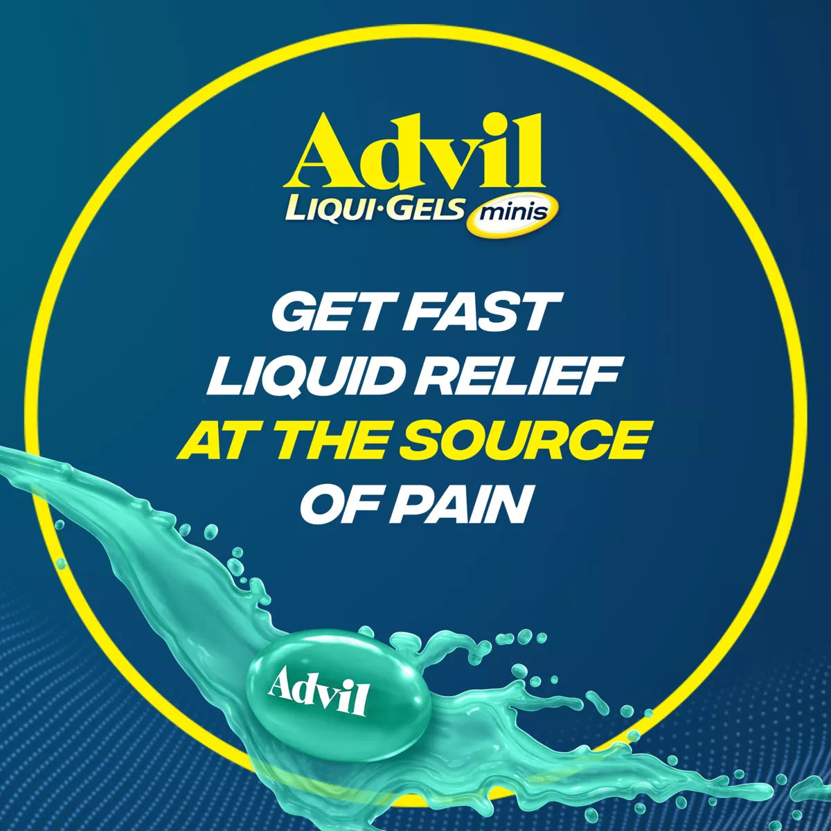 Advil Pain Reliever/Fever Reducer Liqui-Gel Minis - Ibuprofen (NSAID)