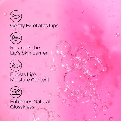 The Ordinary PHA 5% Exfoliating Lip Serum, Hydrating Overnight Lip Exfoliator Treatment, 0.5 Fl Oz