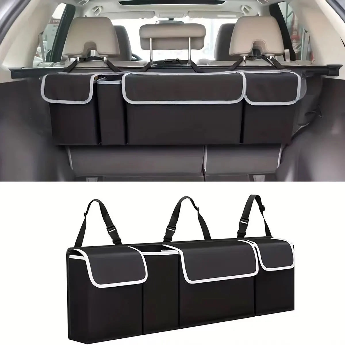YONGRUN Universal Car Interior Storage Bag Auto Seat Gap Organizer Pocket Hanging Holder for Phone Wallet Keys Small Items
