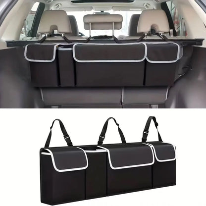 YONGRUN Universal Car Interior Storage Bag Auto Seat Gap Organizer Pocket Hanging Holder for Phone Wallet Keys Small Items