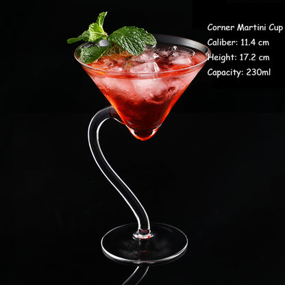 Wine Glass Set of 5 Elegant Drinking Cups