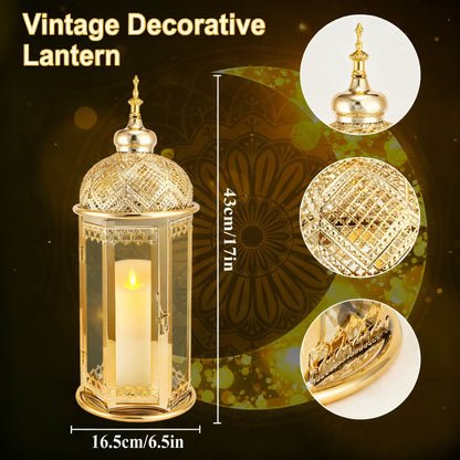 Moroccan Candle Lantern 37cm