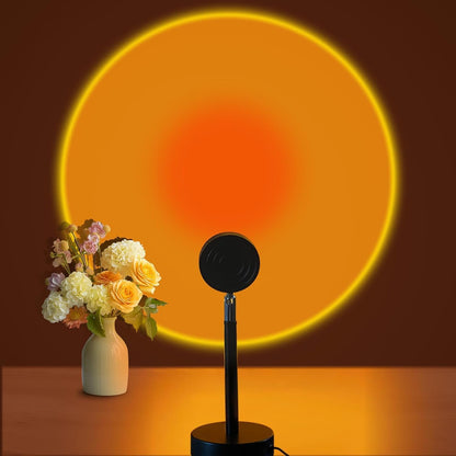 LED Sunset Lamp - Sunset Lights Night Lights LED Projector Floor Lamp Atmosphere