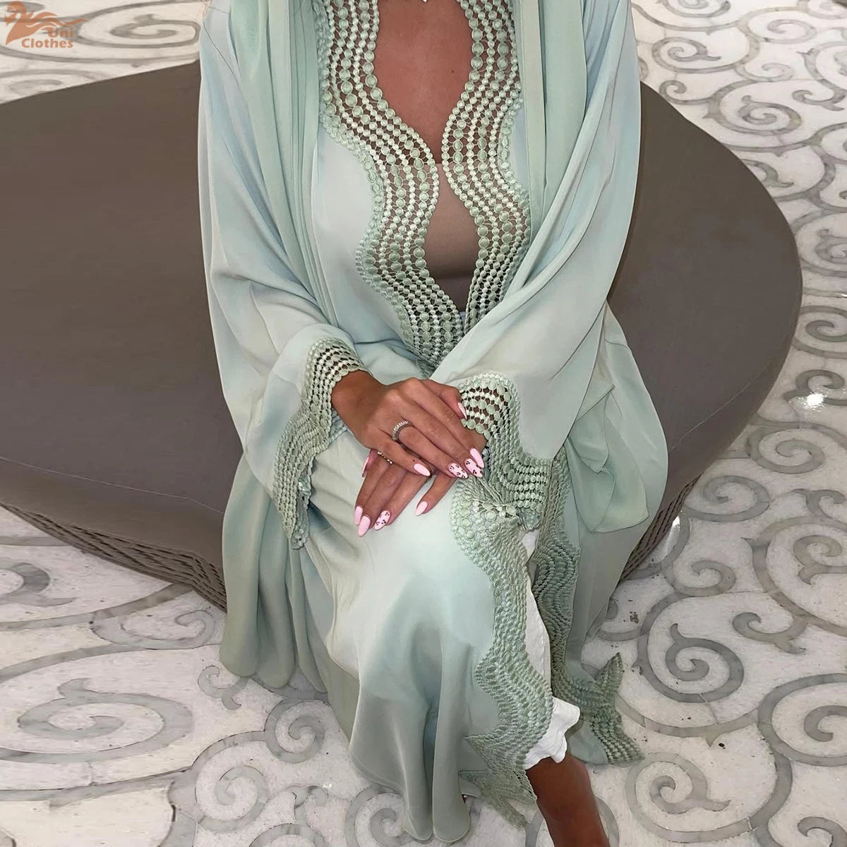 Plain Abaya Kaftan Robe