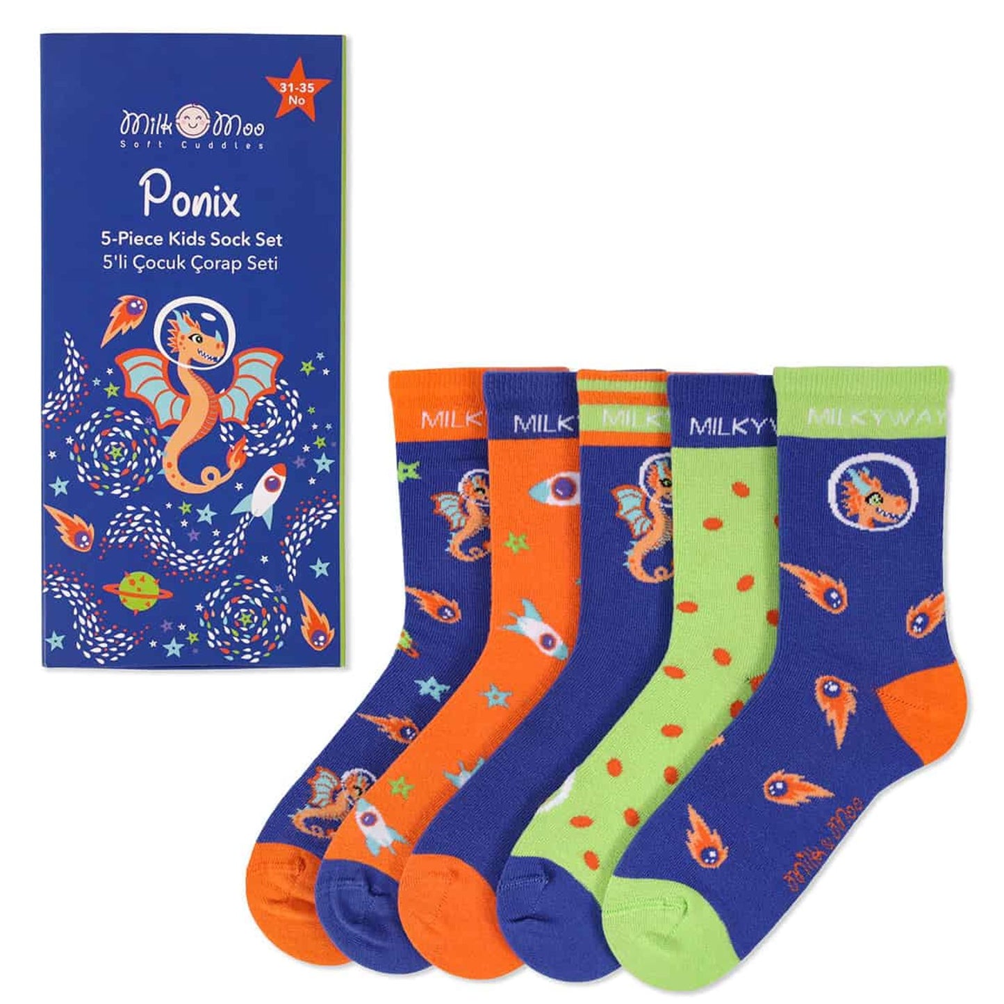 Milk&Moo Socks - Zayd’s Department Store