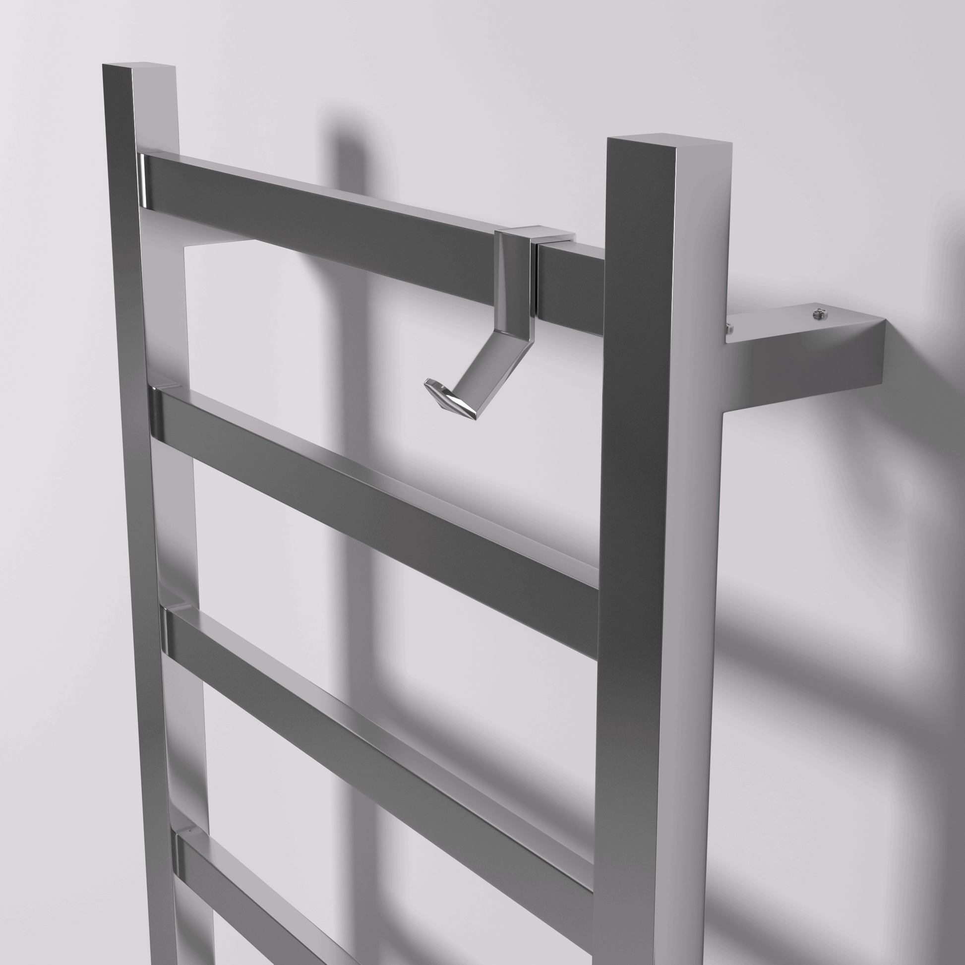 Topdattion Luxury Electric Towel Warmer | Thin 6-Bar Design | Modern Stainless-Steel Finish - Zayd’s Department Store