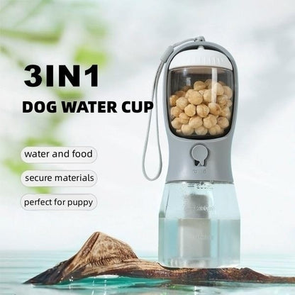 3 in 1 Small Multi-functional Pet Cups - Zayd’s Department Store