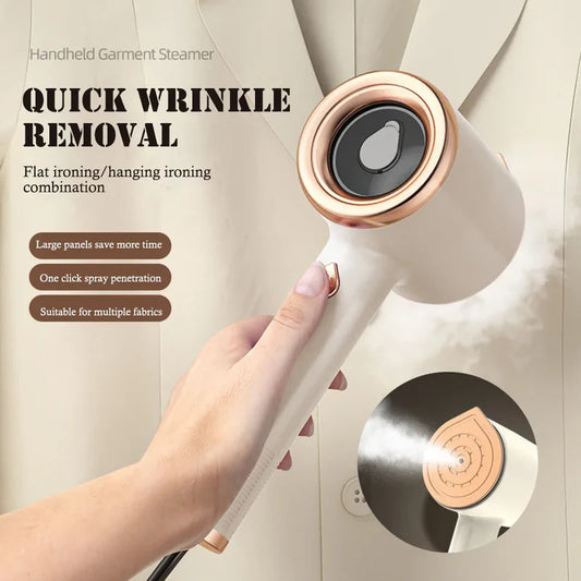 Mini Portable Handheld Garment Steamer Fabric Steam Iron For Clothes Travel Home Appliances Vertical US Plug Ironing Machine - Zayd’s Department Store