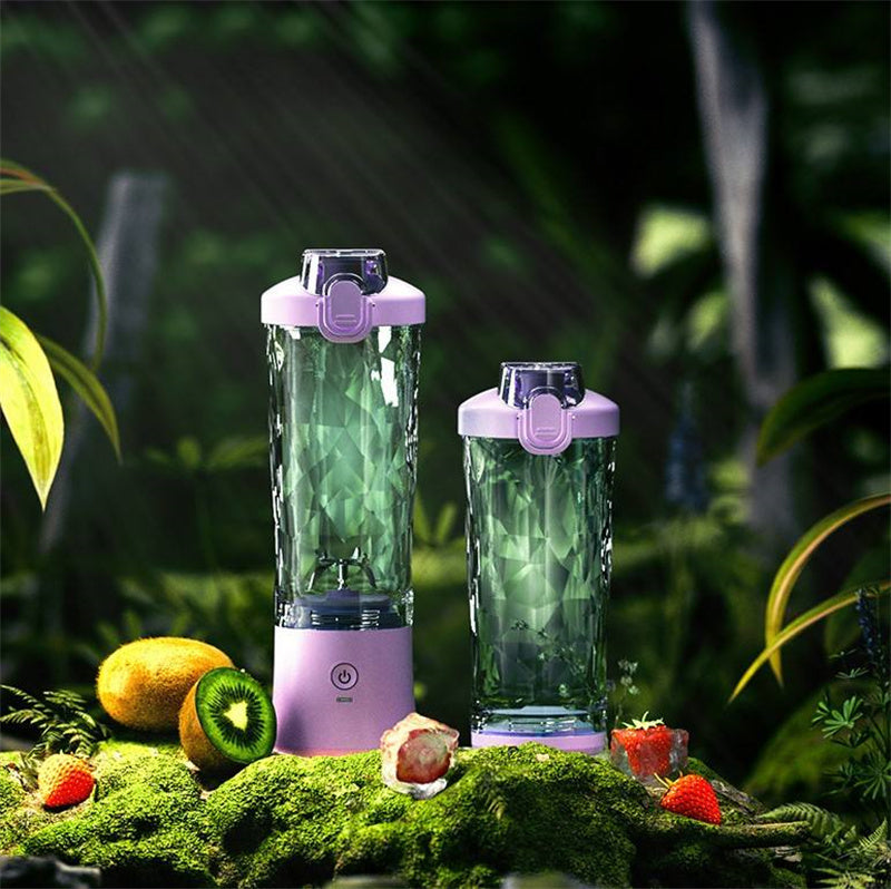 Portable Blender Juicer Personal Size Blender For Shakes And Smoothies With 6 Blade Mini Blender Kitchen Gadgets - Zayd’s Department Store